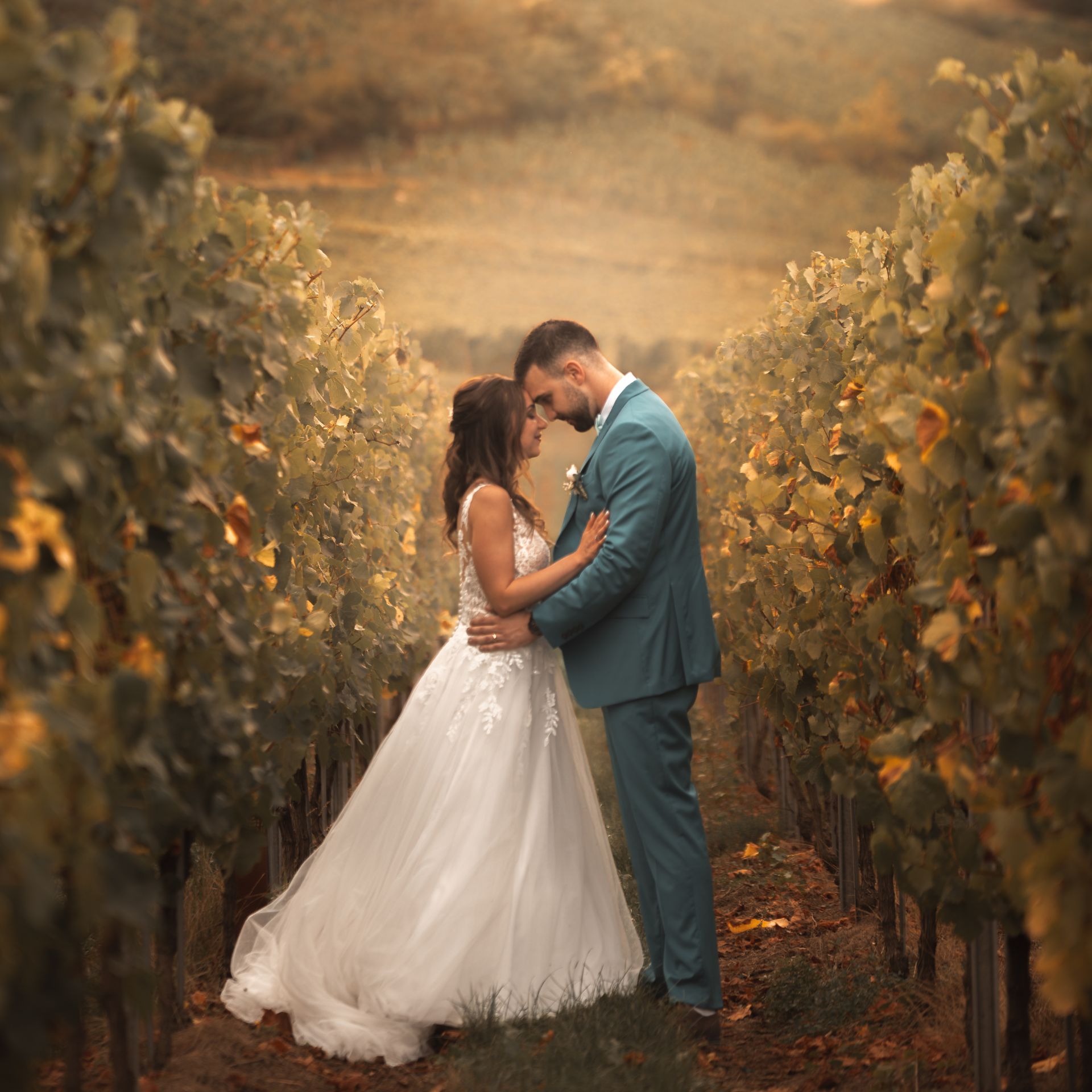 Robe Blanche et Raisins Doux